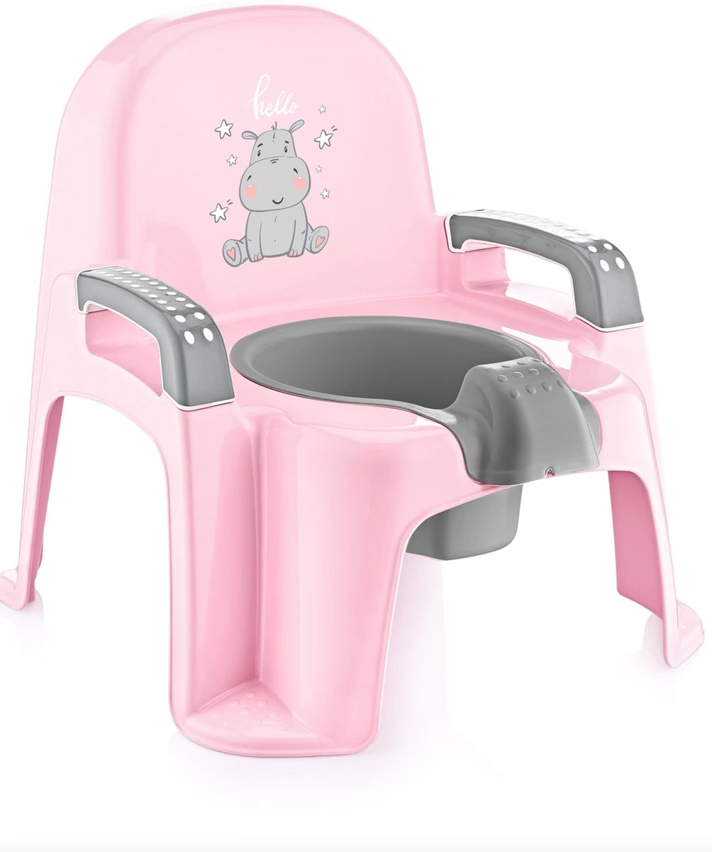 Babypotje Babyjem Pink/Grey Babypotje Babyjem Pink/Grey -Babyproducten Promotie Winkel