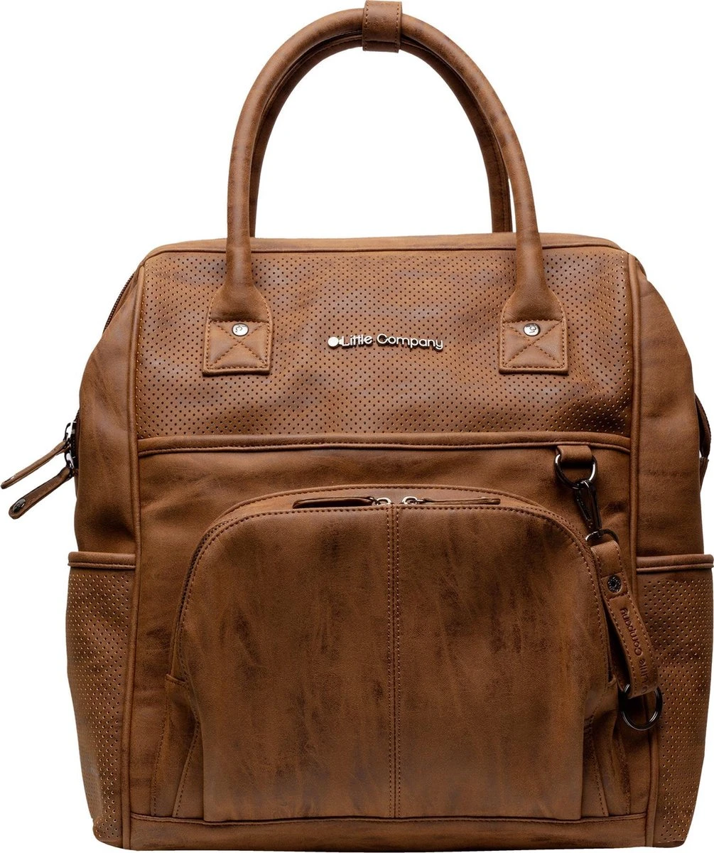 Little Company Riga perfo Luiertas - cognac Little Company Riga Perfo Luiertas - Cognac -Babyproducten Promotie Winkel 1005x1200 6