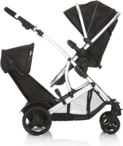 BERKATMARKT - Hauck Duett 2 Dubbele Kinderwagens Voor Baby's En Kinderen, Omkeerbare Zitting, In Hoogte Verstelbaar, Zonwering, Regenbescherming, Opvouwbaar, Tot 36 Kg, Zwarte Woud -Babyproducten Promotie Winkel 1009x1200 12