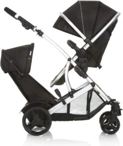 BERKATMARKT - Hauck Duett 2 Dubbele Kinderwagens Voor Baby's En Kinderen, Omkeerbare Zitting, In Hoogte Verstelbaar, Zonwering, Regenbescherming, Opvouwbaar, Tot 36 Kg, Zwarte Woud -Babyproducten Promotie Winkel 1011x1200 5