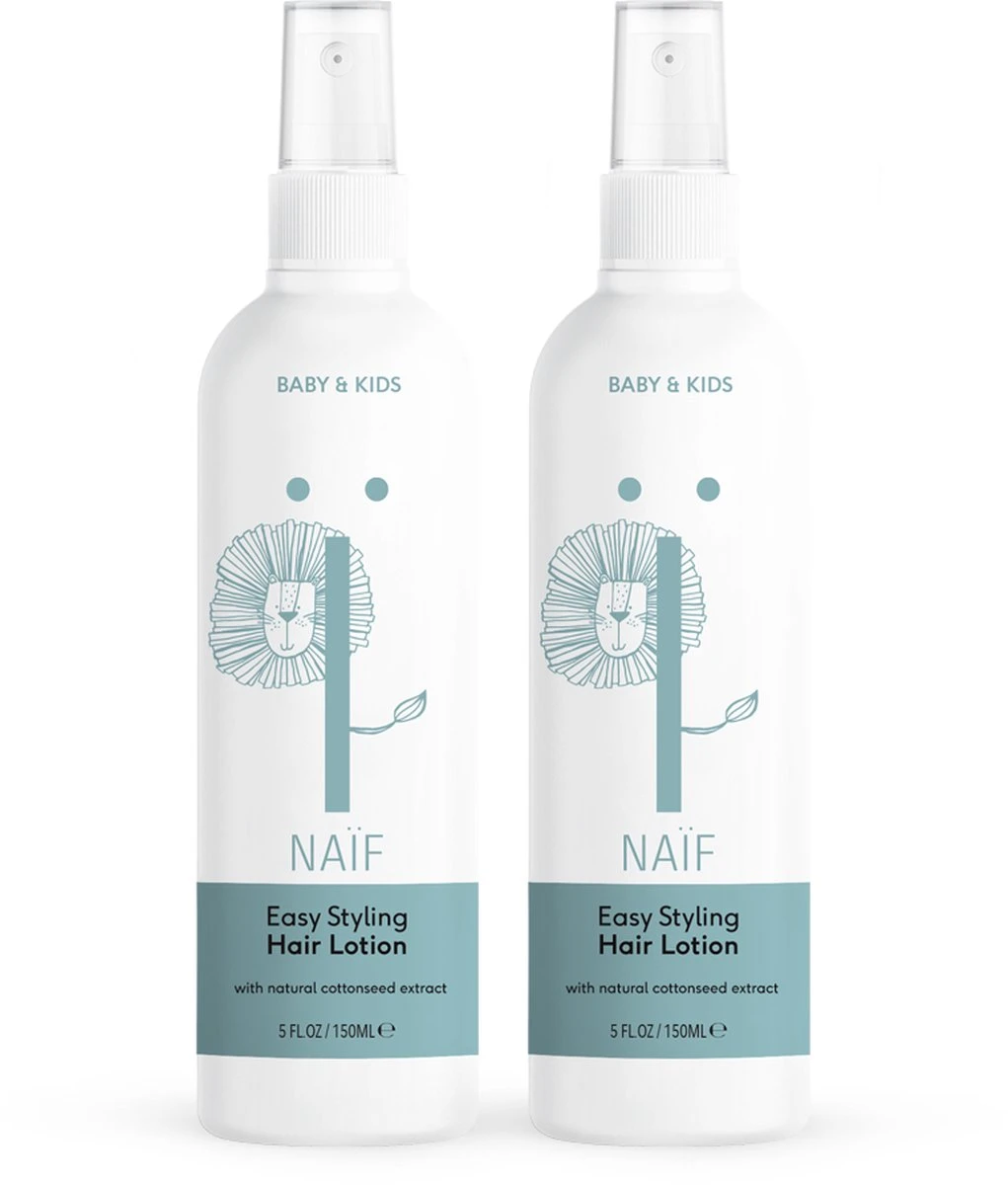 Naïf Easy Styling Haarlotion - Baby en Kids - 2 x 150ml - met Natuurlijke Ingrediënten Naïf Easy Styling Haarlotion - Baby En Kids - 2 X 150ml - Met Natuurlijke Ingrediënten -Babyproducten Promotie Winkel 1021x1200 2