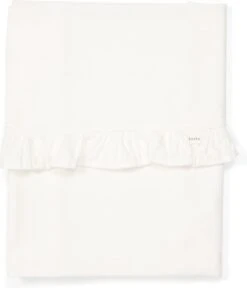 Koeka Baby Lakentje Ledikant Ruffle - Wit 110x140cm
