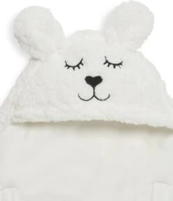 Jollein Wikkeldeken Bunny 100x105cm - Off-White -Babyproducten Promotie Winkel 1033x1200 1