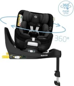 Maxi-Cosi Mica Pro Eco I-Size Autostoeltje - 360° Draaibaar - Gerecyclede Stoffen - Authentic Black - Vanaf De Geboorte Tot Ca. 4 Jaar 5 Maxi-Cosi Mica Pro Eco I-Size Autostoeltje - 360° Draaibaar - Gerecyclede Stoffen - Authentic Black - Vanaf De Geboorte Tot Ca. 4 Jaar -Babyproducten Promotie Winkel 1037x1200 1