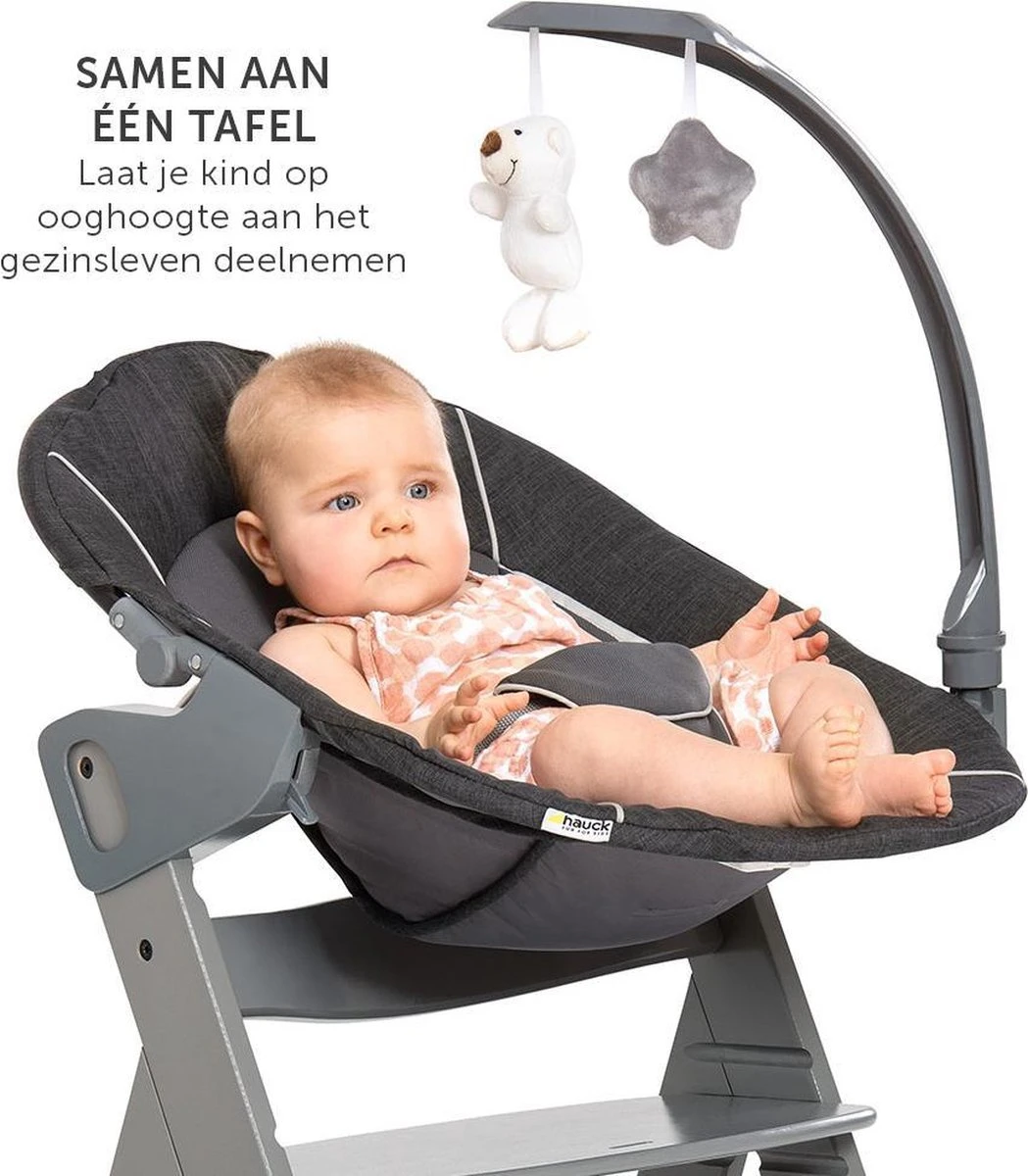Hauck Alpha Plus Kinderstoel - Newborn Set Deluxe - Grijs Hauck Alpha Plus Kinderstoel - Newborn Set Deluxe - Grijs -Babyproducten Promotie Winkel 1049x1200 6