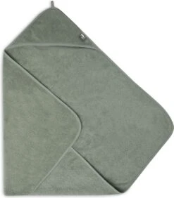 Jollein Badcape Badstof 75x75cm - Ash Green -Babyproducten Promotie Winkel 1051x1200