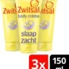 Zwitsal Baby Slaap Zacht Body Crème Lavendel - 3 X 150 Ml - Voordeelverpakking