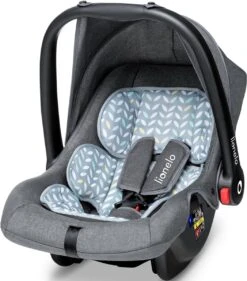 Lionelo Noa Plus - Autostoeltje - Lichtgewicht Constructie - Draagfunctie - Praktische Luifel