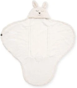 Jollein Wikkeldeken Bunny 100x105cm - Pale Pink -Babyproducten Promotie Winkel 1054x1200 4