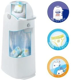 Diaperchamp Luieremmer Regular - Wit 2 Diaperchamp Luieremmer Regular - Wit -Babyproducten Promotie Winkel 1059x1200 2