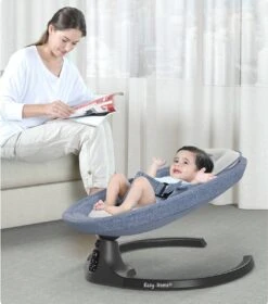 Merkloos Easy-Home® - Elektrische Wipstoel - Babyschommel - Baby Swing - Incl Tafel - Bluetooth - White Noise - 20kg -Babyproducten Promotie Winkel 1060x1200 15