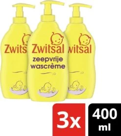 Zwitsal Baby Zeepvrije Wascrème - 3 X 400 Ml - Voordeelverpakking 2 Zwitsal Baby Zeepvrije Wascrème - 3 X 400 Ml - Voordeelverpakking -Babyproducten Promotie Winkel 1062x1200