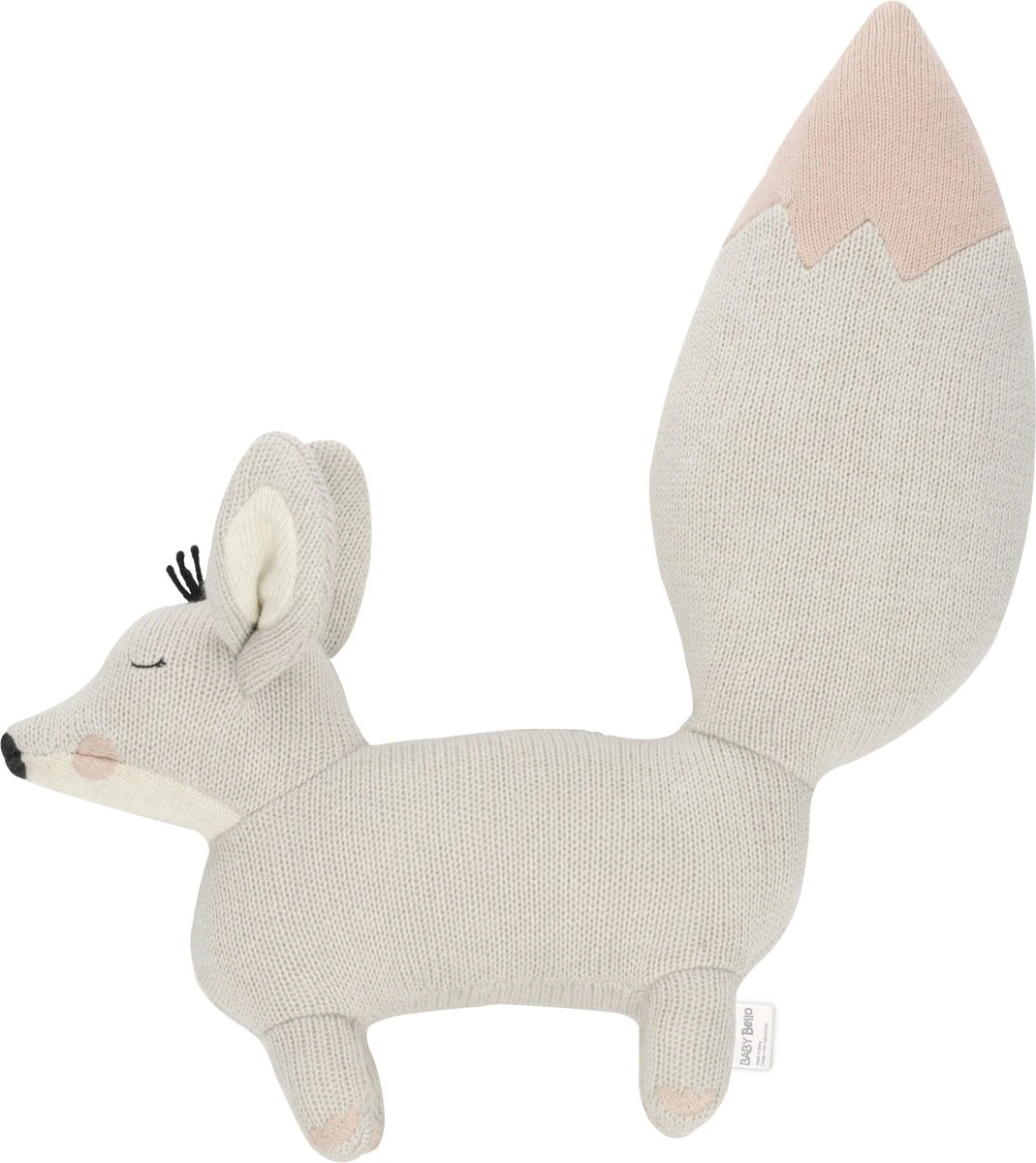 Baby Bello Finny the Fennex Fox - Sandy Pink - Knuffel XL Baby Bello Finny The Fennex Fox - Sandy Pink - Knuffel XL -Babyproducten Promotie Winkel 1069x1200 3
