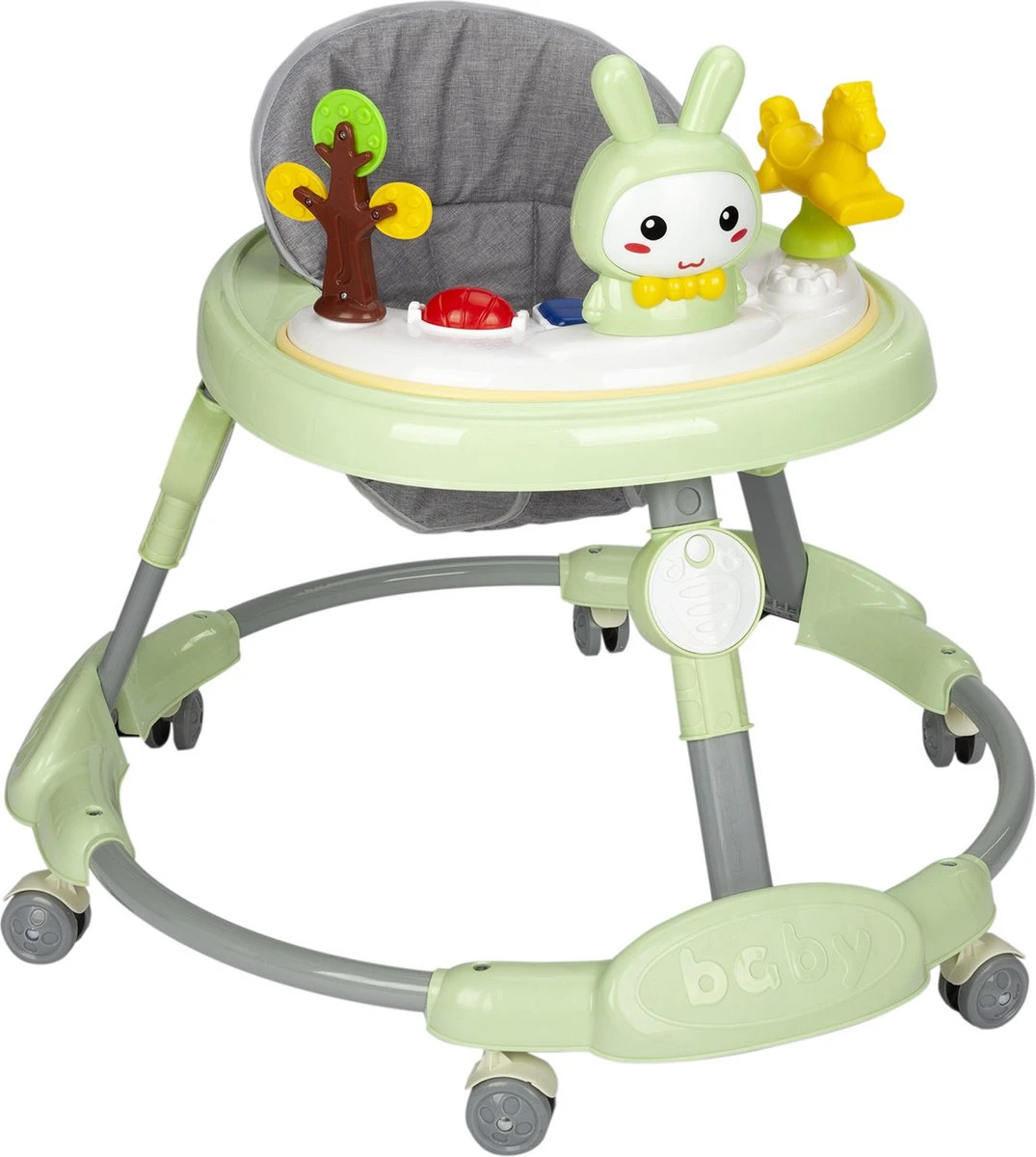 Housie Loopstoeltje Baby - Baby Walker - Speelblad met Konijn & Muziekfunctie - Mint Groen Housie Loopstoeltje Baby - Baby Walker - Speelblad Met Konijn & Muziekfunctie - Mint Groen -Babyproducten Promotie Winkel 1075x1200 4