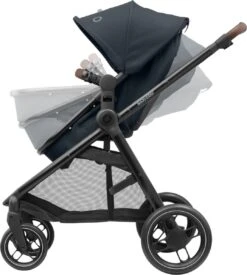 Maxi-Cosi Zelia³ Kinderwagen - Essential Graphite (zwart Frame + Bruin Leer) 5 Maxi-Cosi Zelia³ Kinderwagen - Essential Graphite (zwart Frame + Bruin Leer) -Babyproducten Promotie Winkel 1076x1200 6
