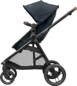 Maxi-Cosi Zelia³ Kinderwagen - Essential Graphite (zwart Frame + Bruin Leer) 7 Maxi-Cosi Zelia³ Kinderwagen - Essential Graphite (zwart Frame + Bruin Leer) -Babyproducten Promotie Winkel 1077x1200 7