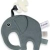 Speendoek Funnies- Olifant Ollie- Grey/blue