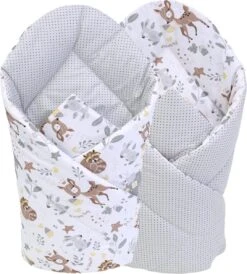 Babynestje Set Pasgeborenen - Knuffelnest Baby Nestje Bed Set 7-delig - Baby Cocon- Herten Vrienden- ÖKO-TEX Normen -Babyproducten Promotie Winkel 1082x1200 3