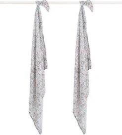 Jollein Hydrofiel Multidoek Meadow 115x115cm - Rosewood - 2 Stuks -Babyproducten Promotie Winkel 1084x1200 2