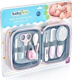 Babyjem 9-delige Verzorgingsset - Roze -Babyproducten Promotie Winkel 1085x1200 1