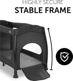 Hauck Play N Relax Center Campingbedje - Zwart 9 Hauck Play N Relax Center Campingbedje - Zwart -Babyproducten Promotie Winkel 1087x1200 7