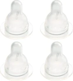 Difrax Flessenspeen Natural - Maat Small - 4 Stuks