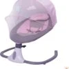 Baby Wieg | Elektrische Baby Wieg | Elektrische Wipstoel | Schommelstoel Baby | Bluetooth | Afstandsbediening - Roze