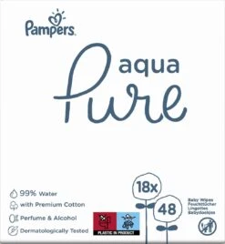 Pampers® Pampers Aqua Pure Billendoekjes - 864 Doekjes -Babyproducten Promotie Winkel 1104x1200