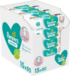 Pampers® Pampers - Sensitive - Billendoekjes - 2400 Doekjes - 30 X 80 6 Pampers® Pampers - Sensitive - Billendoekjes - 2400 Doekjes - 30 X 80 -Babyproducten Promotie Winkel 1105x1200