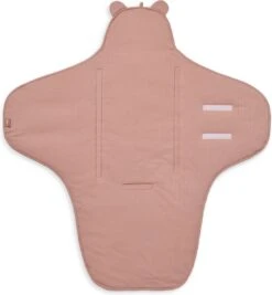 Jollein Wikkeldeken Basic Stripe - Rosewood -Babyproducten Promotie Winkel 1109x1200 2