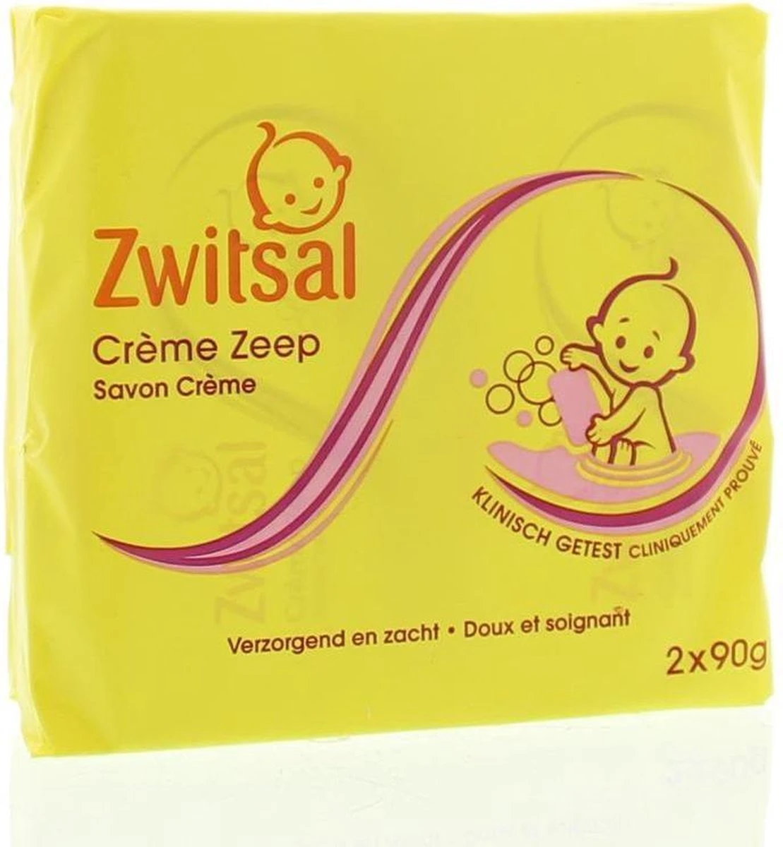 Zwitsal Crème Zeep - 2 x 90 g - Baby Zwitsal Crème Zeep - 2 X 90 G - Baby -Babyproducten Promotie Winkel