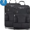 Tenify Premium Luxe & Stevige Auto Organizer Met Tablet Houder - Set Van 2 - Extra Opbergruimte - Beschermer - Autostoel - Accessories
