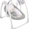 Bo Jungle Babyschommel B-Portable Dolphy Grijs - Elektrische Schommelstoel Baby