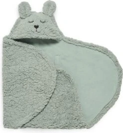 Jollein Wikkeldeken Bunny 100x105cm - Ash Green -Babyproducten Promotie Winkel 1115x1200 8
