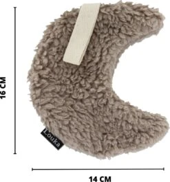 Louka Speendoekje Maan Bruin - Teddy Katoen - Speenknuffel -Babyproducten Promotie Winkel 1118x1200 4