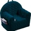 Albero Mio Velvet Navy Kinderfauteuil