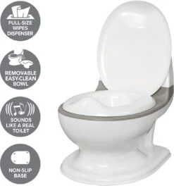 Dr. Talbot's Nûby - Peuter Plaspotje My Real Potty - Peuterpotje Met Doorspoelgeluid – 18m+ -Babyproducten Promotie Winkel 1124x1200 1
