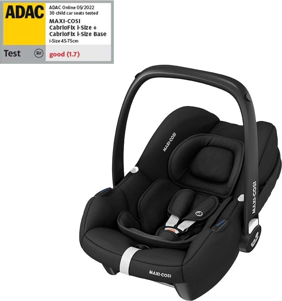 Maxi-Cosi Cabriofix i-Size Autostoeltje - Essential Black Maxi-Cosi Cabriofix I-Size Autostoeltje - Essential Black -Babyproducten Promotie Winkel 1125x1200 11