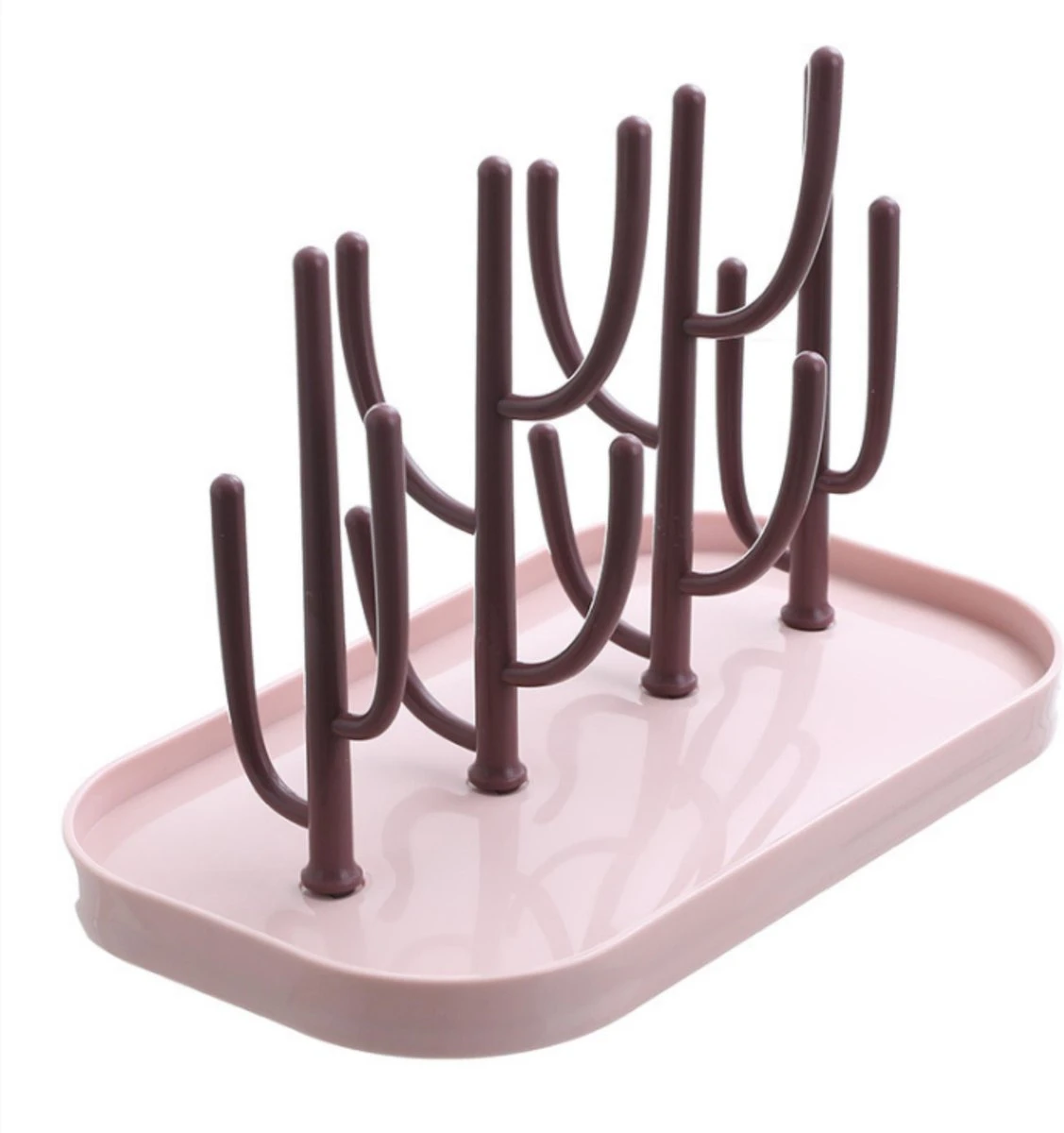 Baby flessen droogrek - Afdruiprek met lekbak - Afwasrek - Baby Flesjes Droogrek - Flessenrek - Kraamcadeau - Baby cadeau - Roze Merkloos Baby Flessen Droogrek - Afdruiprek Met Lekbak - Afwasrek - Baby Flesjes Droogrek - Flessenrek - Kraamcadeau - Baby Cadeau - Roze -Babyproducten Promotie Winkel 1127x1200 3