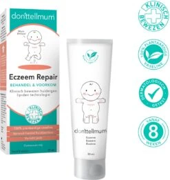 Donttellmum - Eczeem Repair Creme - 50 Ml -Babyproducten Promotie Winkel 1134x1200