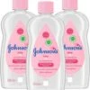 Johnson's Baby Olie 3 X Normaal 300ml- Voordeelverpakking