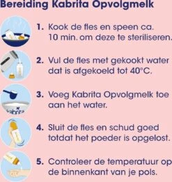 Kabrita 2 Opvolgmelk - Flesvoeding Vanaf 6 Maanden - 400g 4 Kabrita 2 Opvolgmelk - Flesvoeding Vanaf 6 Maanden - 400g -Babyproducten Promotie Winkel 1137x1200 5