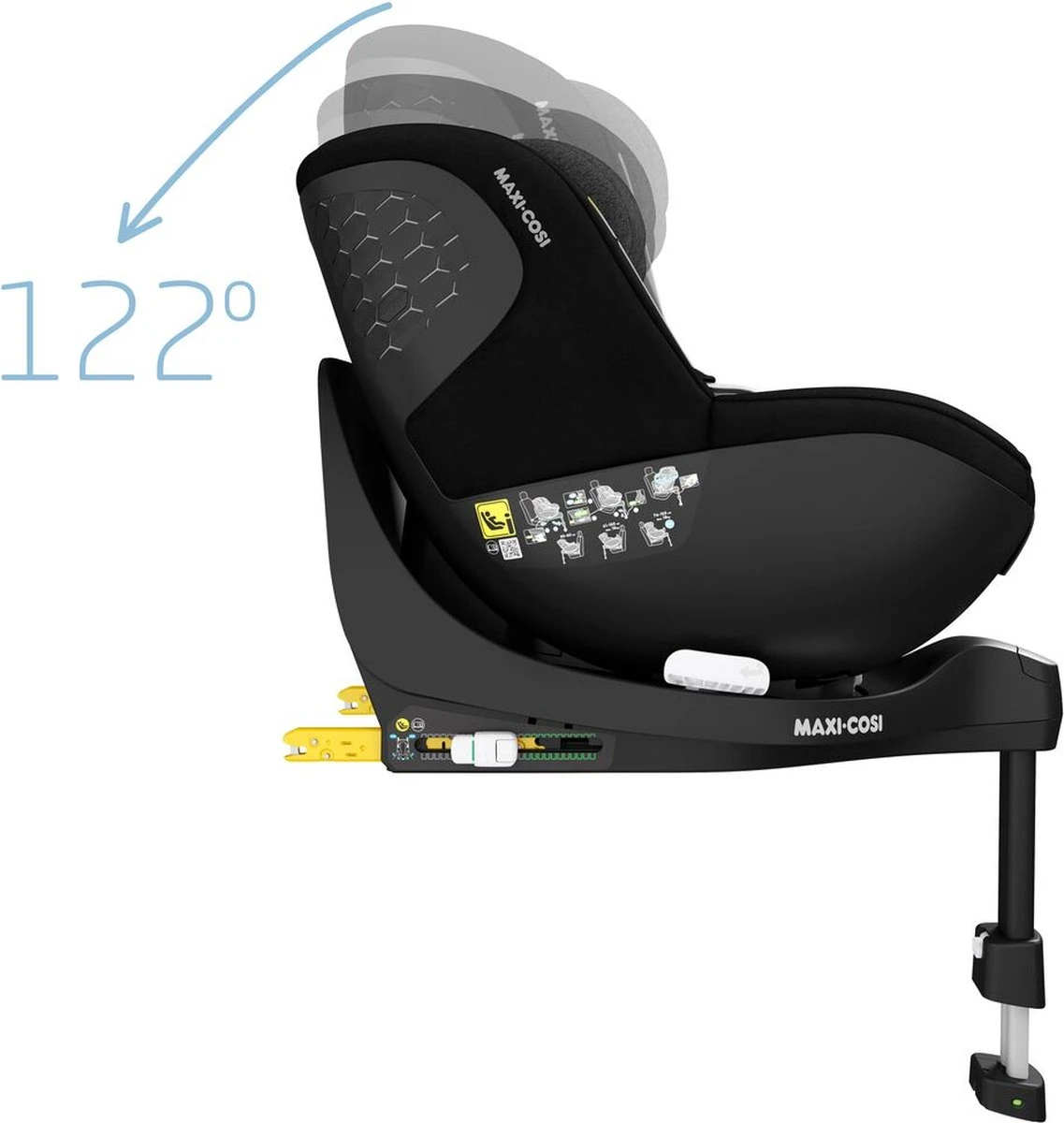 Maxi-Cosi Mica Pro Eco i-Size Autostoeltje - 360° draaibaar - Gerecyclede stoffen - Authentic Black - Vanaf de geboorte tot ca. 4 jaar Maxi-Cosi Mica Pro Eco I-Size Autostoeltje - 360° Draaibaar - Gerecyclede Stoffen - Authentic Black - Vanaf De Geboorte Tot Ca. 4 Jaar -Babyproducten Promotie Winkel 1137x1200 7