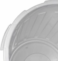 AFVALBAK ROND M/D MAXI BIN 36X42 - 23 L GRIJS OK KEEEPER 10213 -Babyproducten Promotie Winkel 1143x1200 2