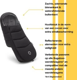 Bugaboo Voetenzak - Midnight Black -Babyproducten Promotie Winkel 1145x1200 7