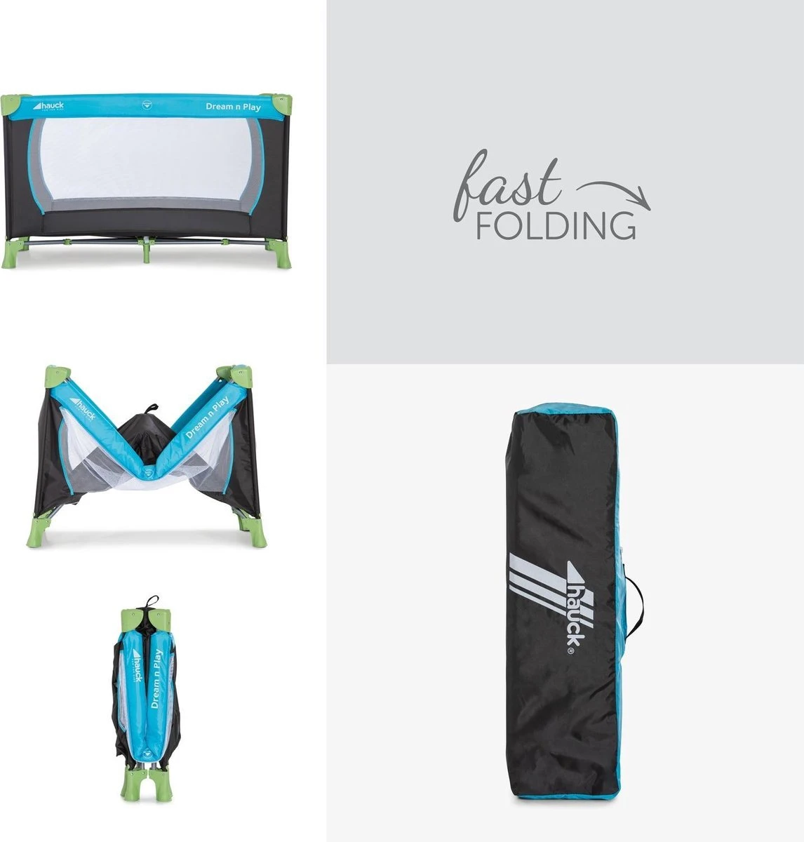 Hauck Dream N Play Campingbedje - Waterblue Hauck Dream N Play Campingbedje - Waterblue -Babyproducten Promotie Winkel 1146x1200 13