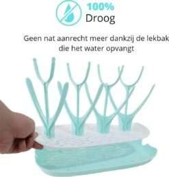 Flessen Droogrek Inclusief Borstelset - Afdruiprek Babyflessen Met Flessenborstels - Flessendroogrek Met Lekbak - Mint 4 Flessen Droogrek Inclusief Borstelset - Afdruiprek Babyflessen Met Flessenborstels - Flessendroogrek Met Lekbak - Mint -Babyproducten Promotie Winkel 1147x1200 1