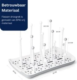 Flessen Droogrek - Flessenrek Baby - Flessendrager - Afdruiprek Babyfles - Flessen Druiprekje - Droogrek Flessen - Flessendroger 4 Flessen Droogrek - Flessenrek Baby - Flessendrager - Afdruiprek Babyfles - Flessen Druiprekje - Droogrek Flessen - Flessendroger -Babyproducten Promotie Winkel 1154x1200 1