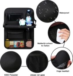Auto Organizer Met Tablethouder - Autostoel Organizer Achterbank - Met Tablethouder - Auto Accessories - Zwart - 1 Stuk - Cadeautje 2 Auto Organizer Met Tablethouder - Autostoel Organizer Achterbank - Met Tablethouder - Auto Accessories - Zwart - 1 Stuk - Cadeautje -Babyproducten Promotie Winkel 1160x1200 10
