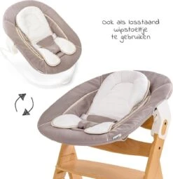 Hauck Alpha Plus Kinderstoel - Newborn Set - Natural / Beige 16 Hauck Alpha Plus Kinderstoel - Newborn Set - Natural / Beige -Babyproducten Promotie Winkel 1161x1200 11